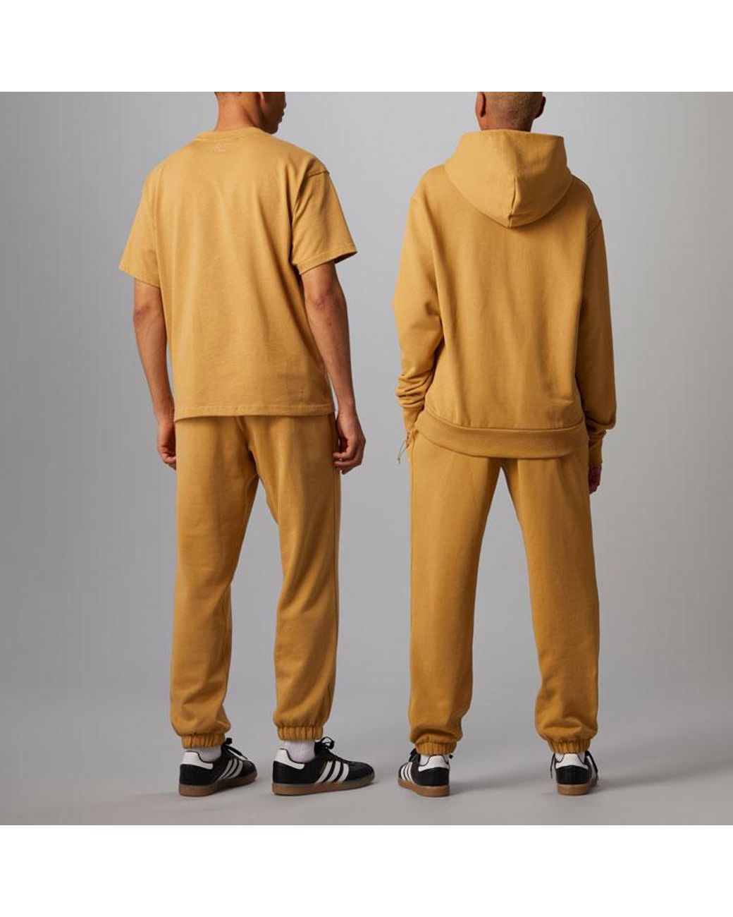 Adidas Yellow X Pharrell Humanrace Small Logo Sweatpants for men