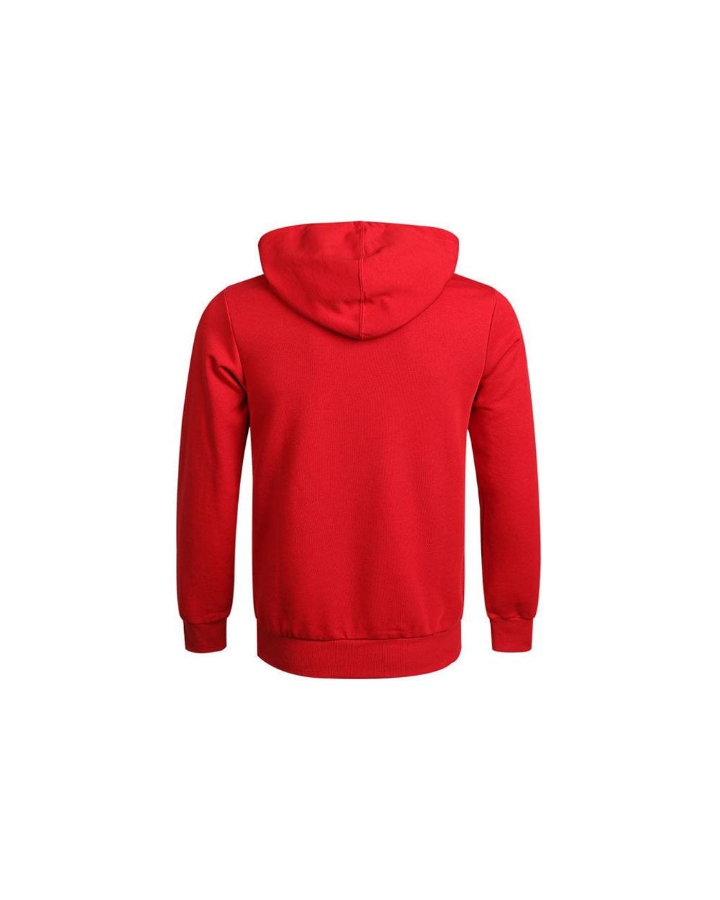 Adidas Red Bl Ft Hd Logo Printing Drawstring Sports Pullover for men