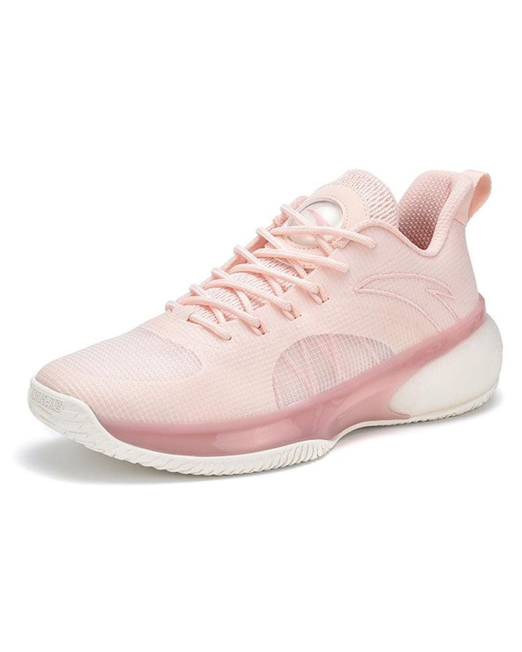 Anta Pink Cement Bubble Basketball Shoes for men