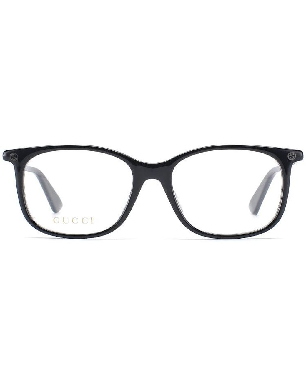 Gucci Black (Wmns) Square Frame Optical Glasses Frame Asia Edition