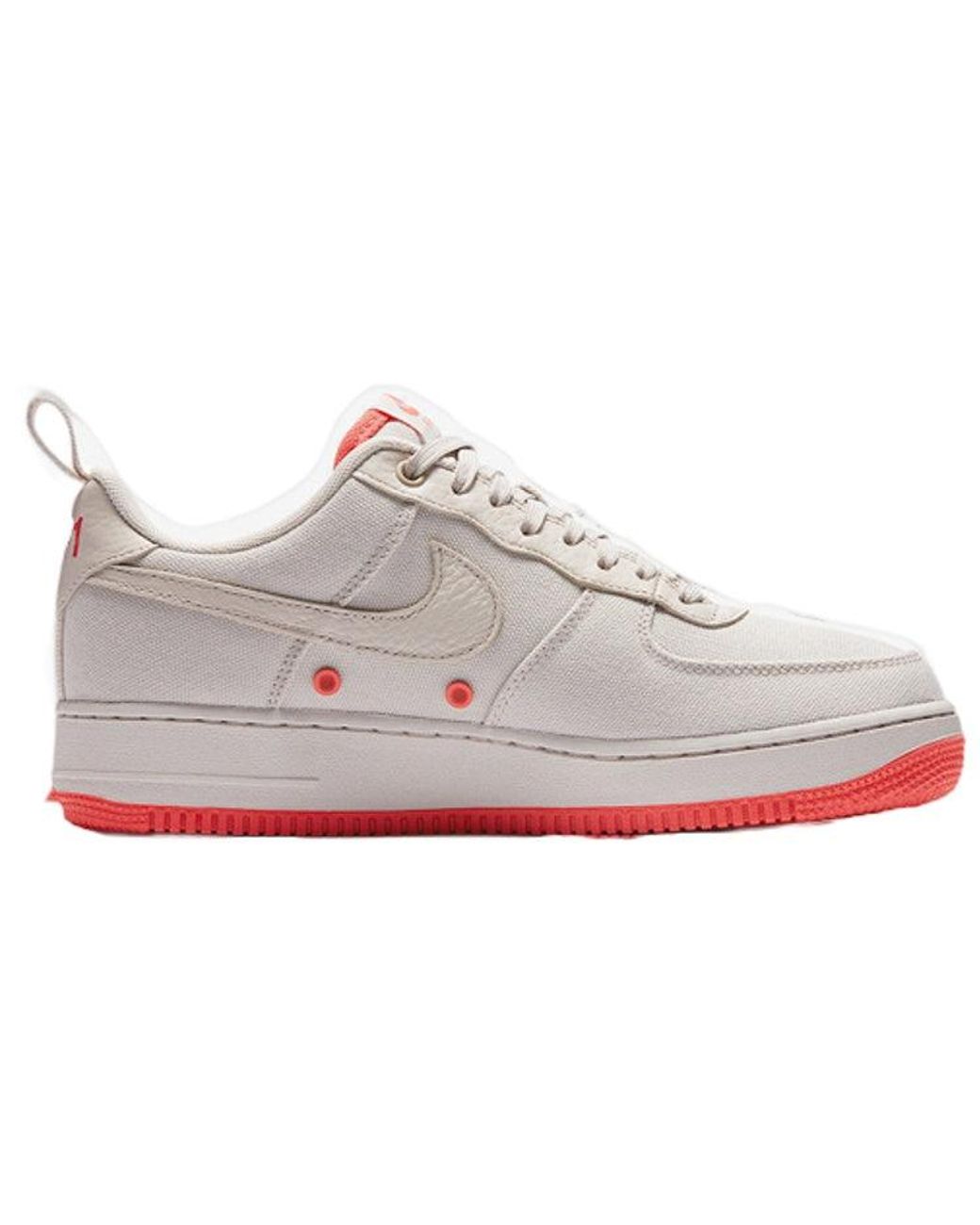 Nike White Air Force 1 07 Canvas 'Desert Sand' for men