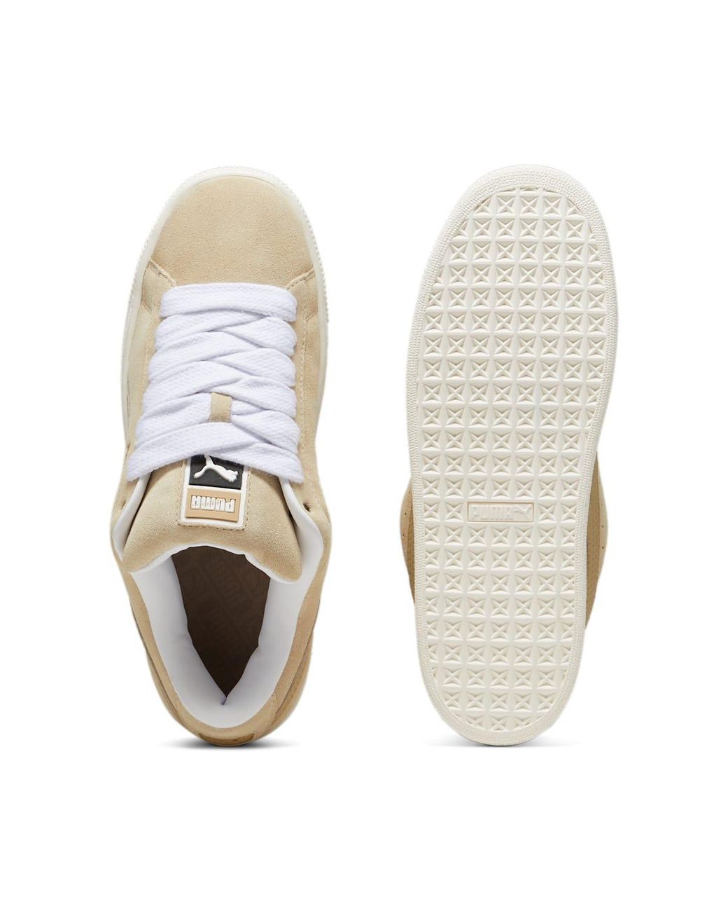 PUMA White Suede Xl 'Putty Warm' for men