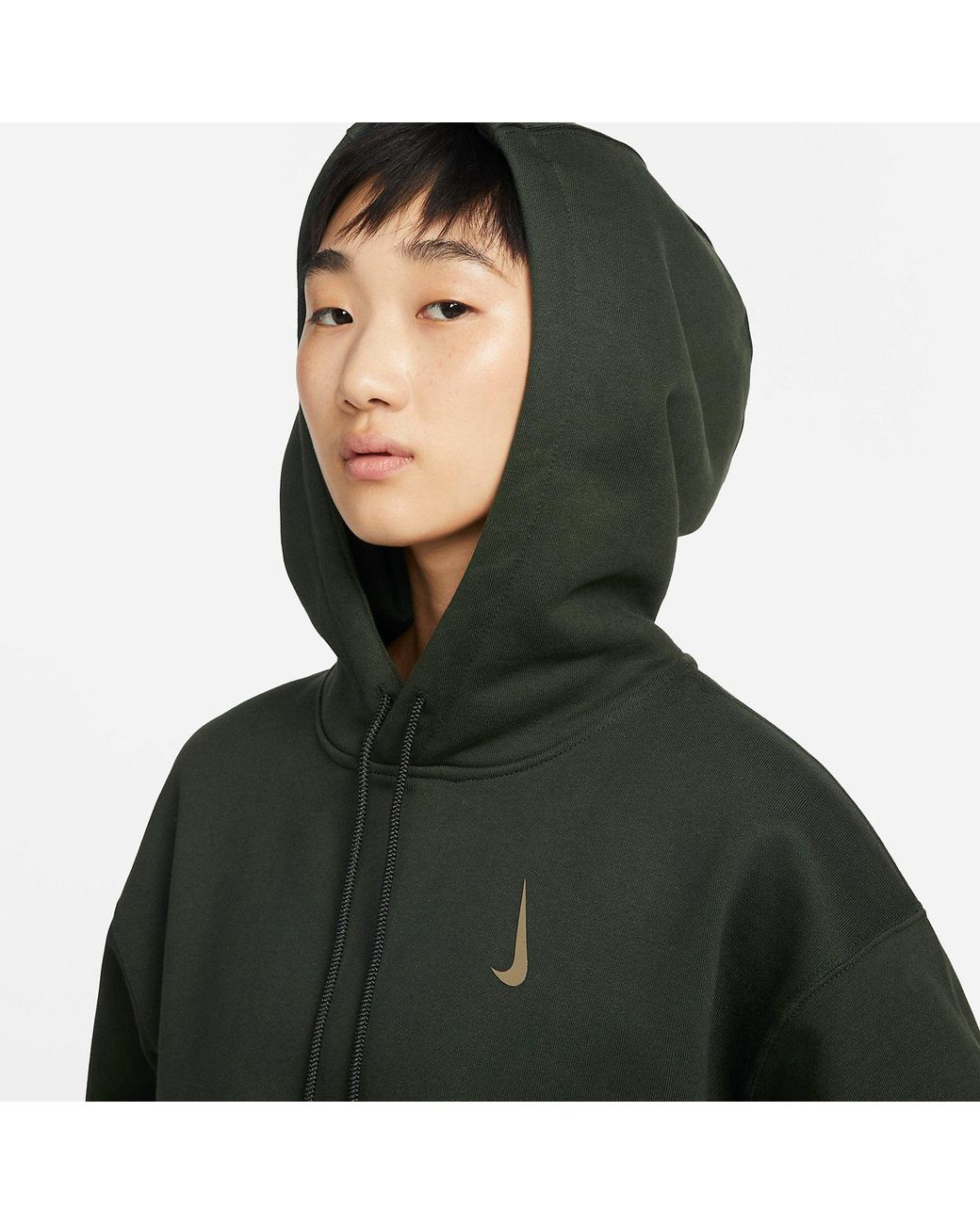 Nike Green X Billie Eilish Fleece Hoodie 'Sequoia Mushroom' for men