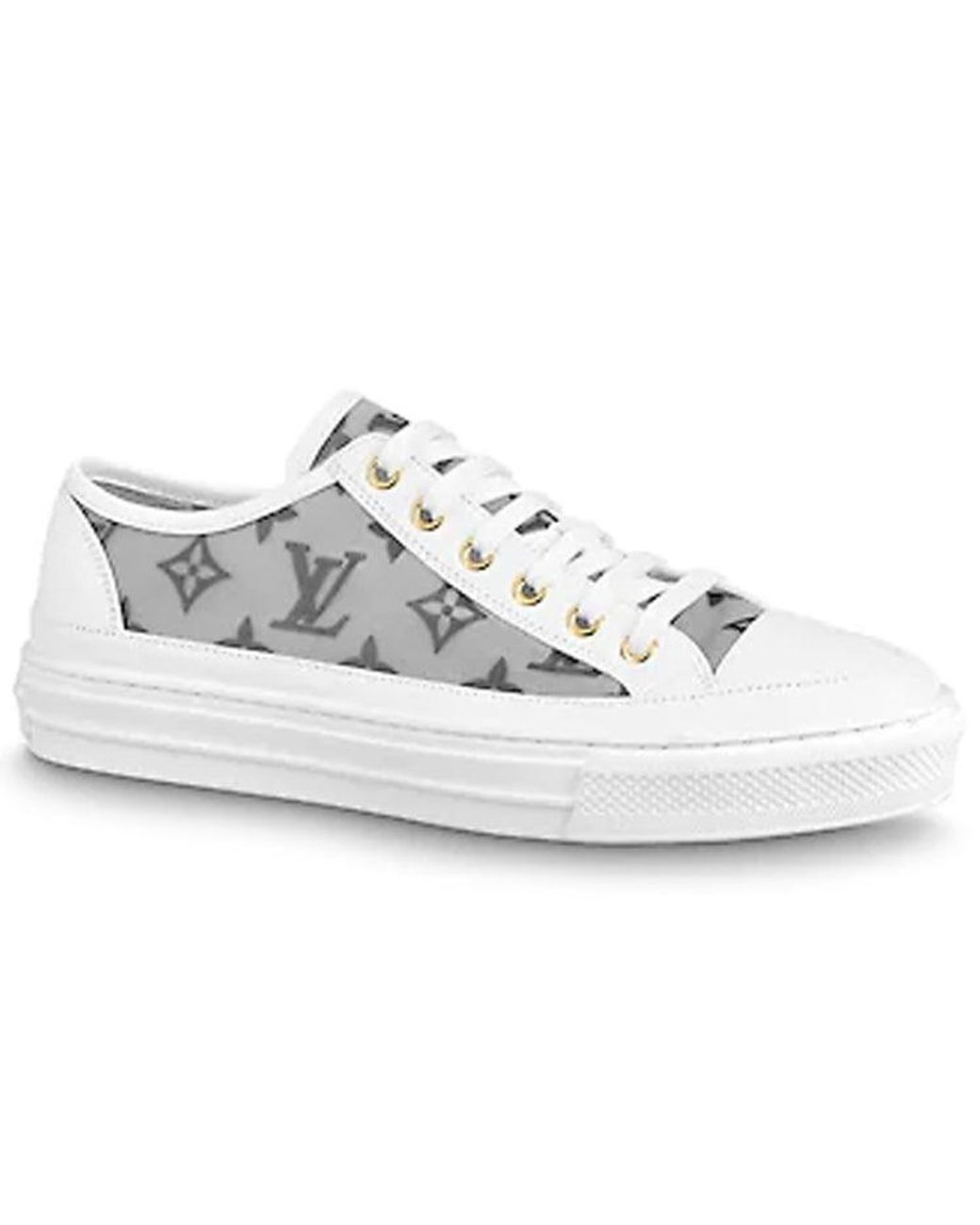Louis Vuitton Lv Stellar Sneakers Black in White | Lyst