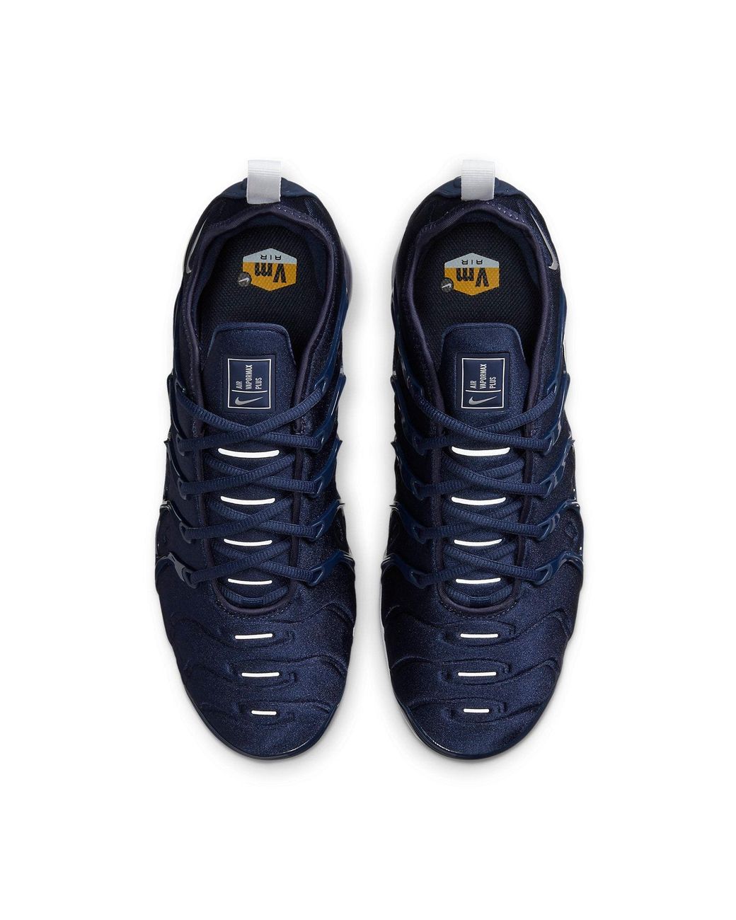 mens nike air vapormax plus navy blue