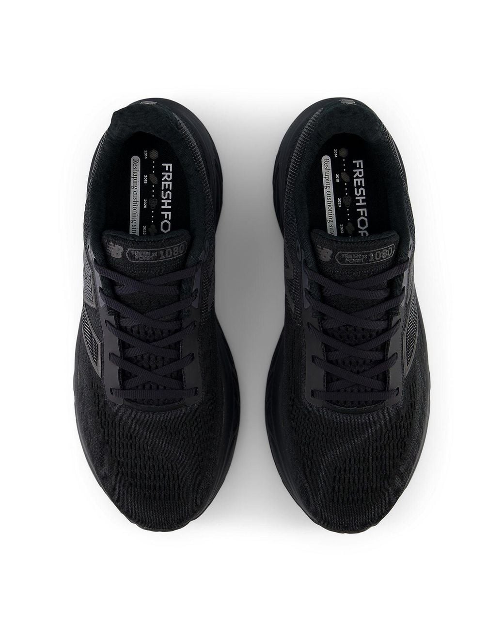 New Balance Black Fresh Foam X 1080 V14 Metallic Phantom' for men