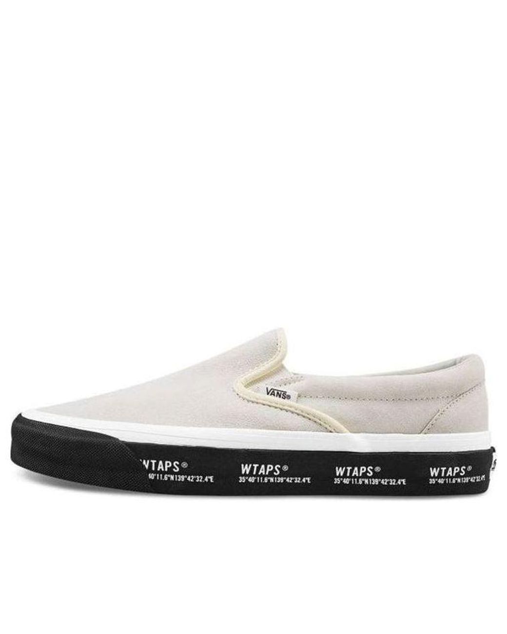 Vans White Wtaps X Og Classic Slip-On Lx for men