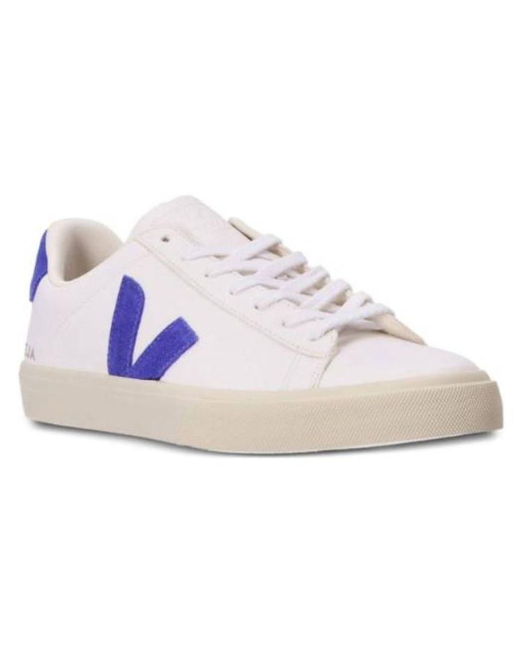 Veja Blue Campo Chromefree Lace-Up Sneakers