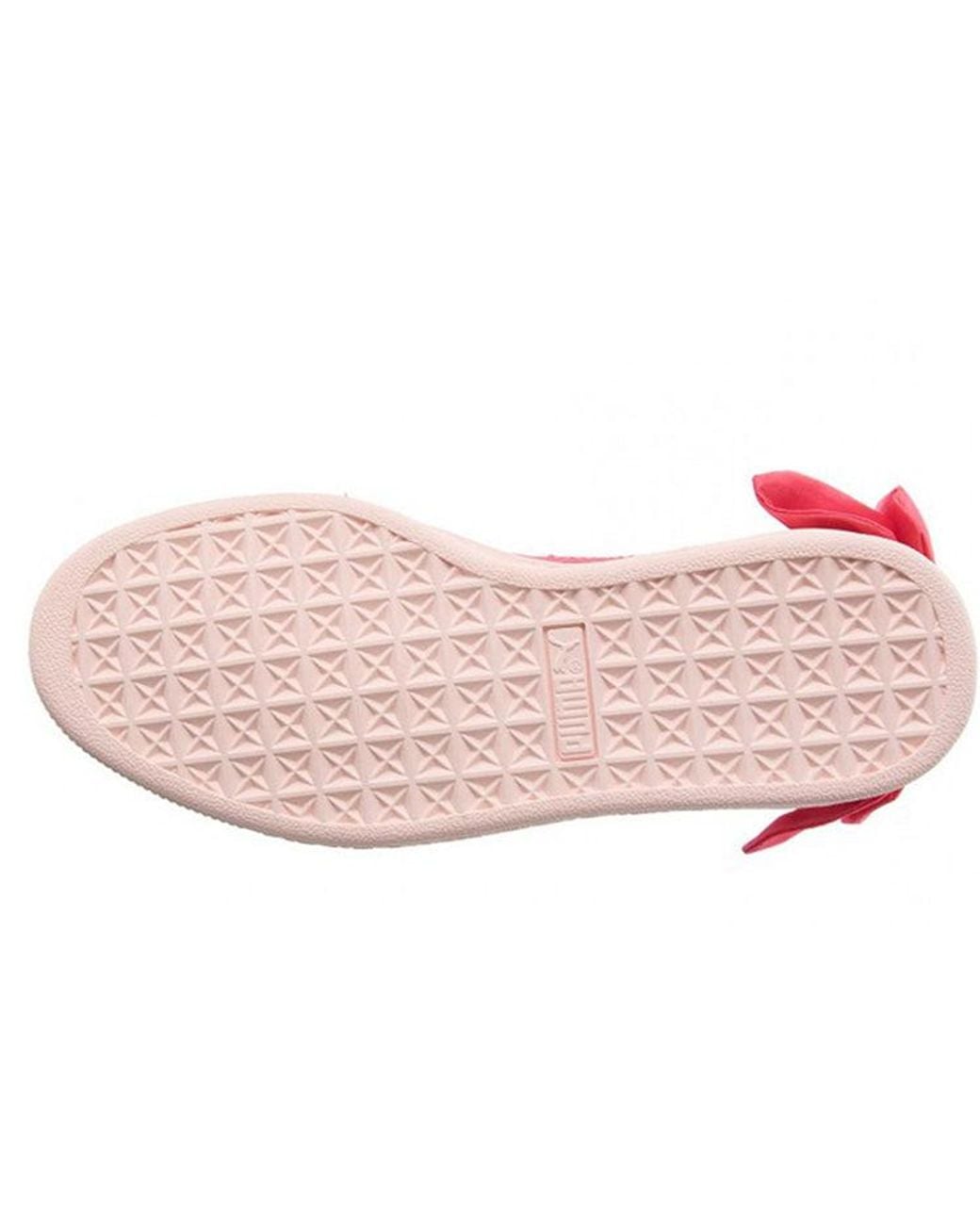 PUMA Pink (Wmns) Basket Bow Patent 'Paradise'