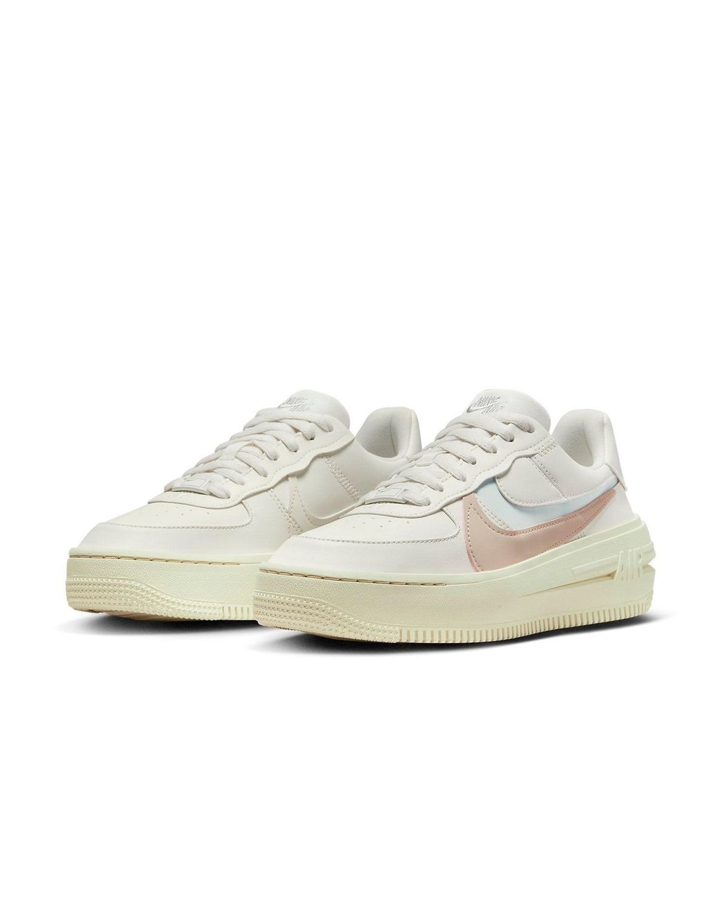 Nike White (Wmns) Air Force 1 Low Plt.Af.Orm 'Sail Arctic'