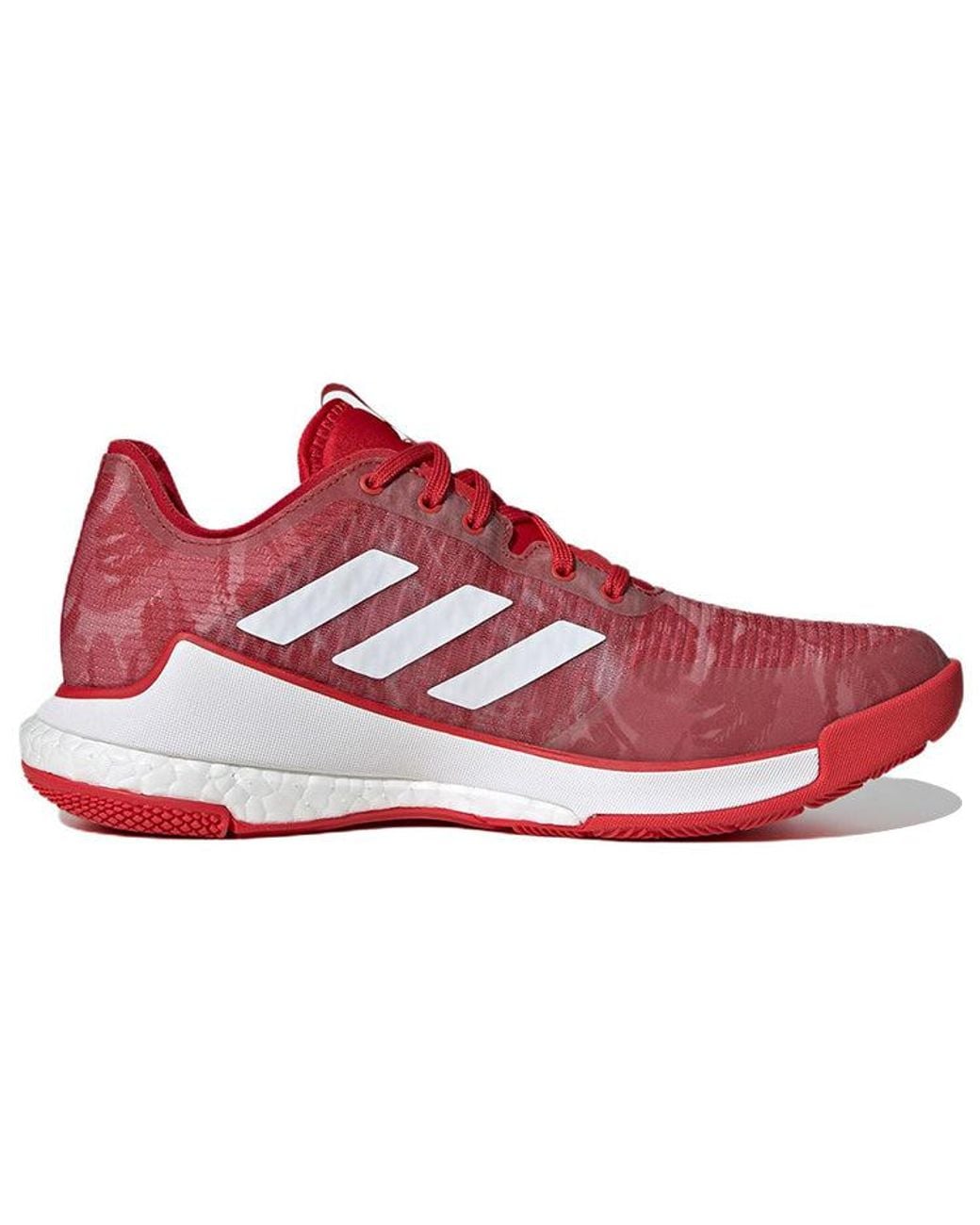 Adidas Red (Wmns) Crazyflight Shoes 'Team Collegiate Camo'