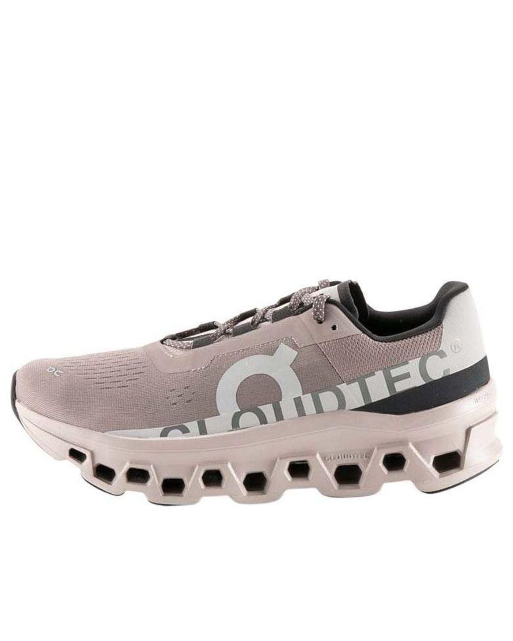 On Shoes Brown Cloudmonster 'Cinder Fog' for men