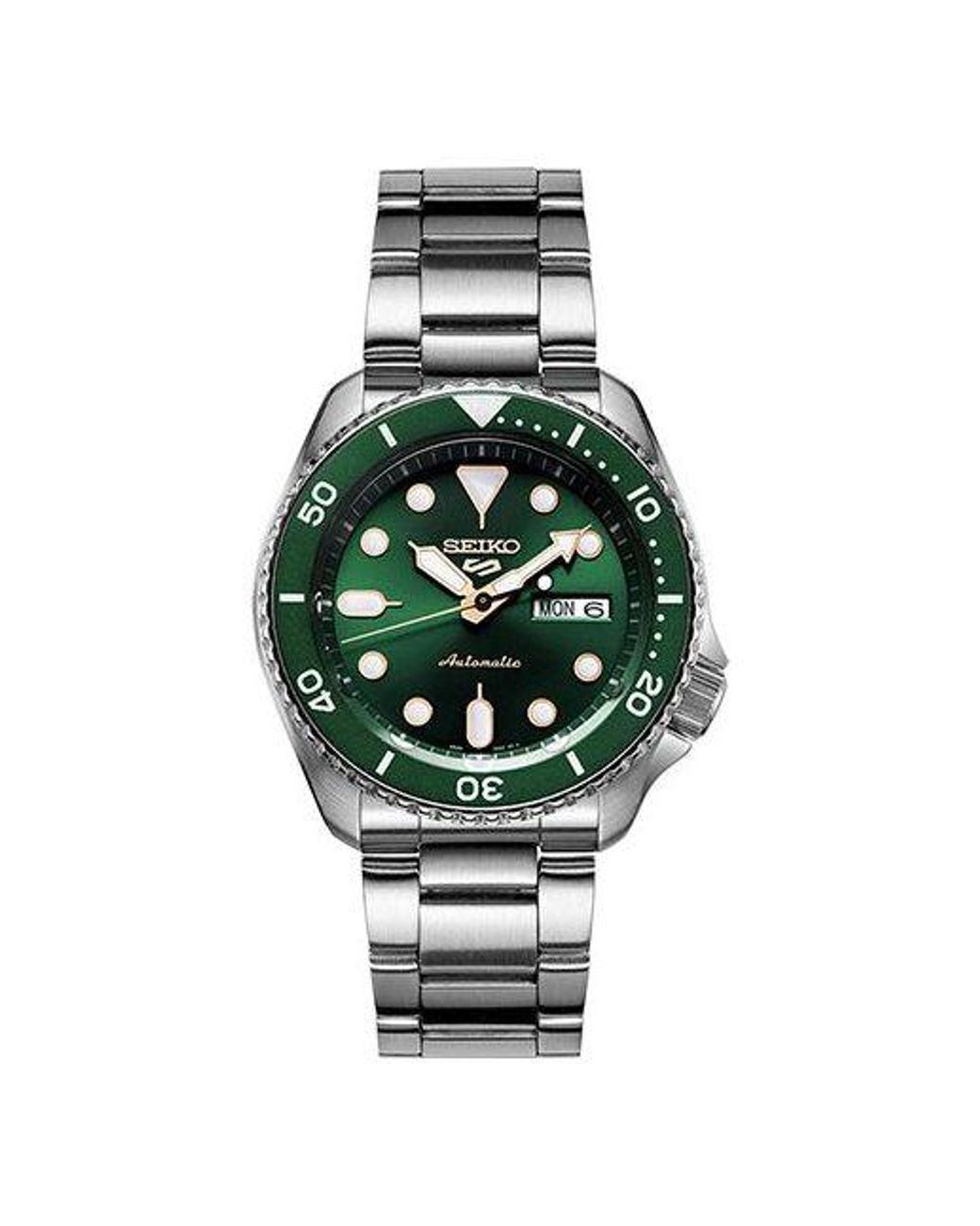 Seiko Green Leisure Waterproof Automatic Water Ghost Sports Machinery For