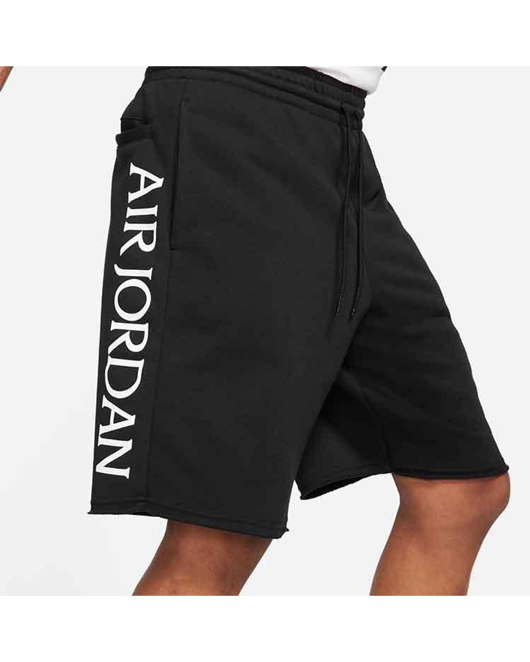 Nike Blue Jumpman Logo Printing Knit Basketball Sports Shorts for men
