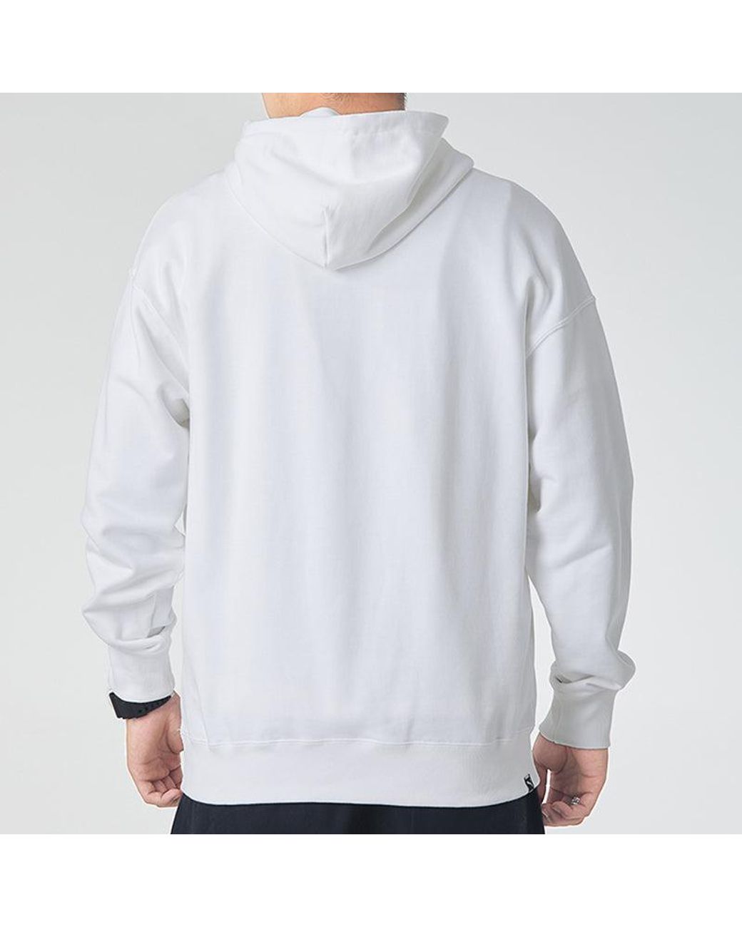 PUMA White Downtown Printing Pullover Casual for men