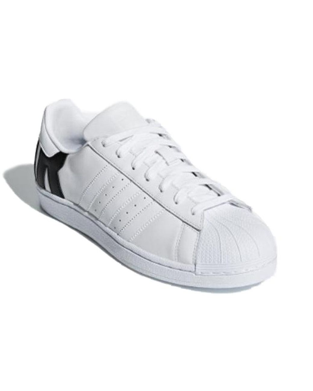 Adidas White Superstar 'Big Logo' for men