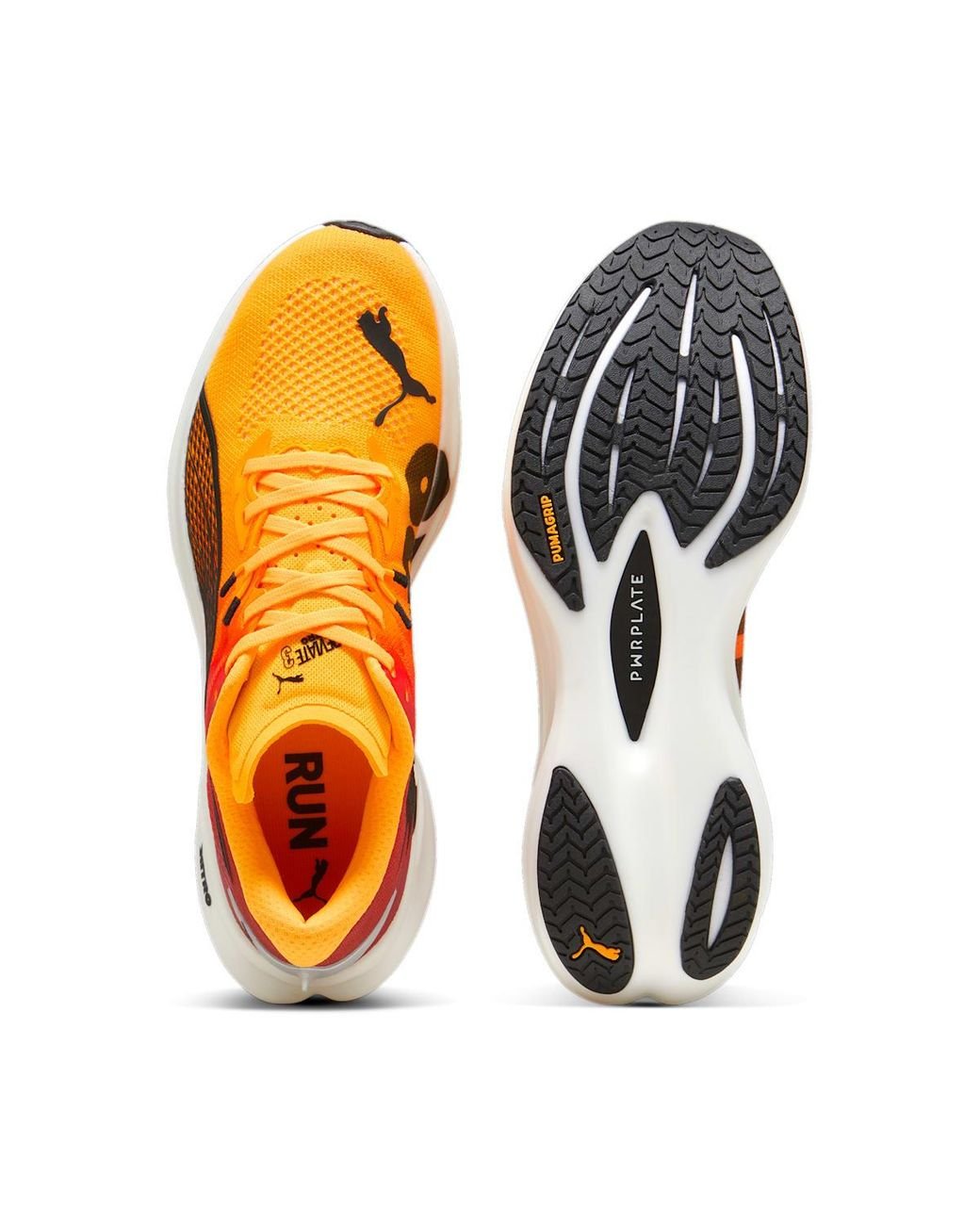 PUMA Multicolor Deviate Nitroâ 3 Fade Running Shoes for men