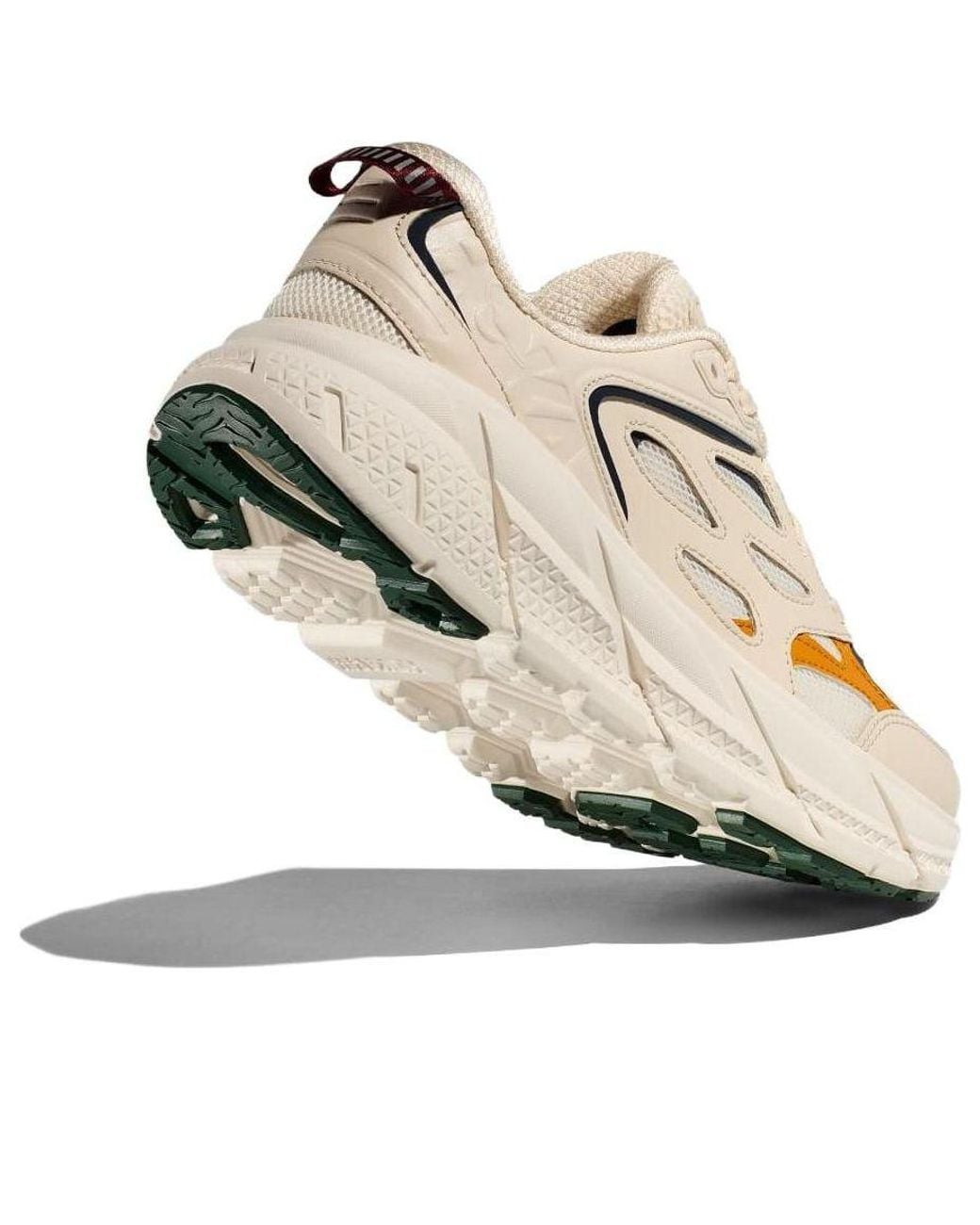 Hoka One One Natural Clifton L 'Oatmilk Alabaster' for men