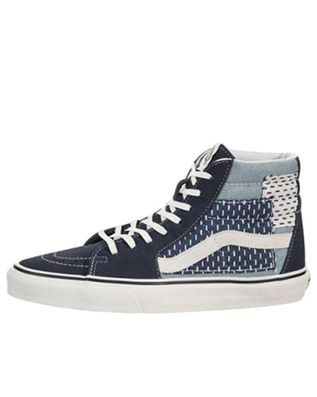 Vans Blue Sk8-Hi 'Patchwork' for men