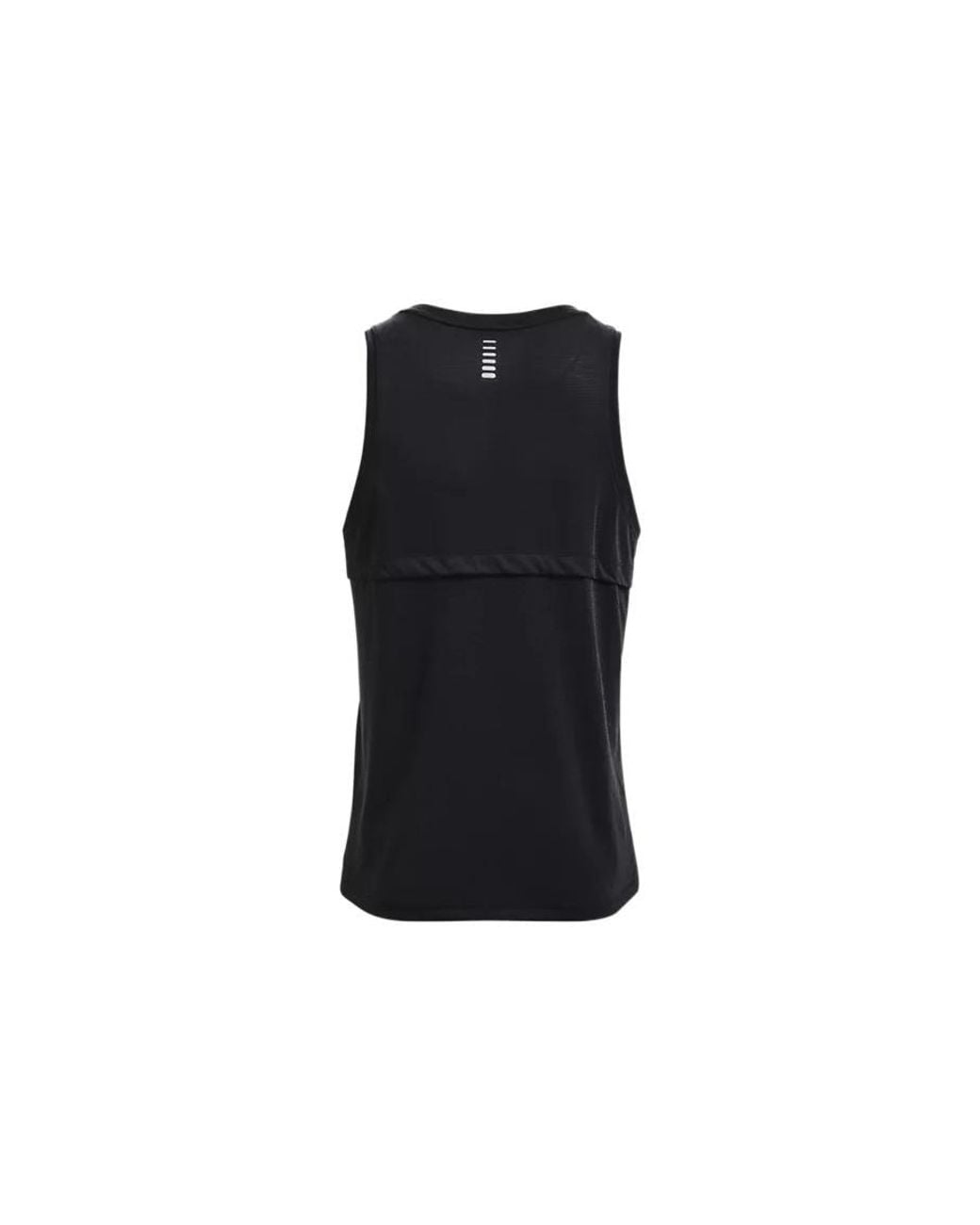 Under Armour Black Streaker Run Singlet for men
