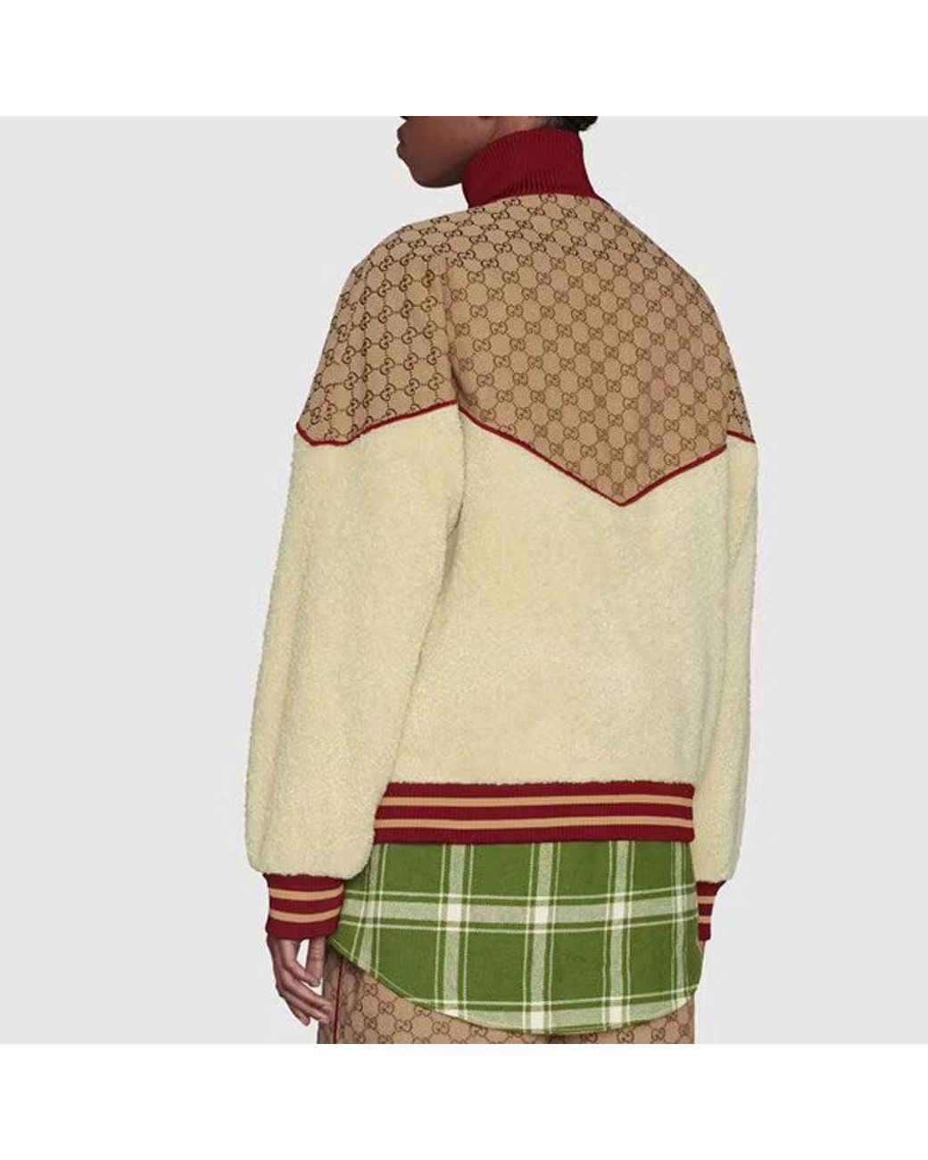 Gucci Natural X The North Face Zip Jacket Ebony' for men