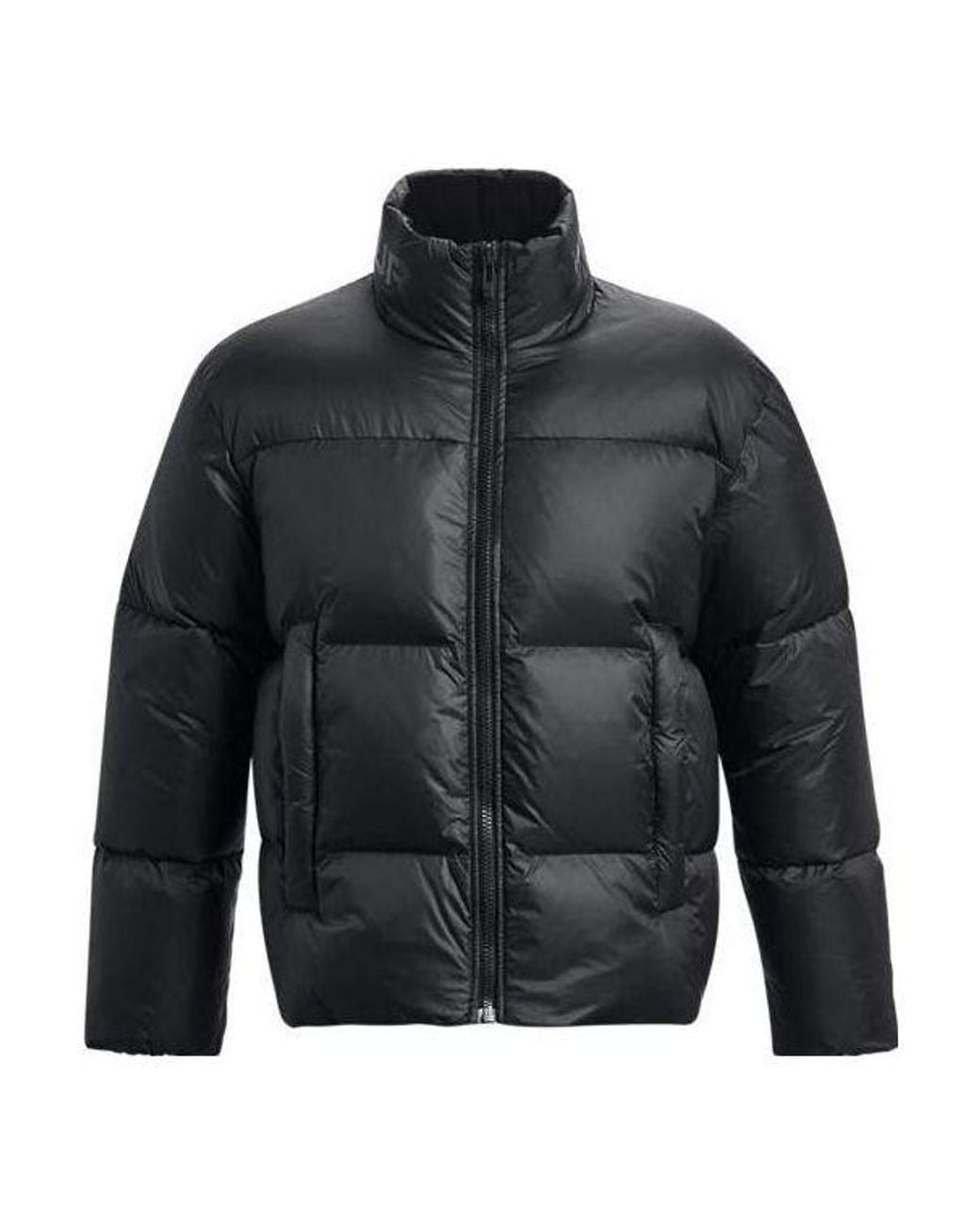 Under Armour Gray Coldgear Infrared Puffer Jacket for men