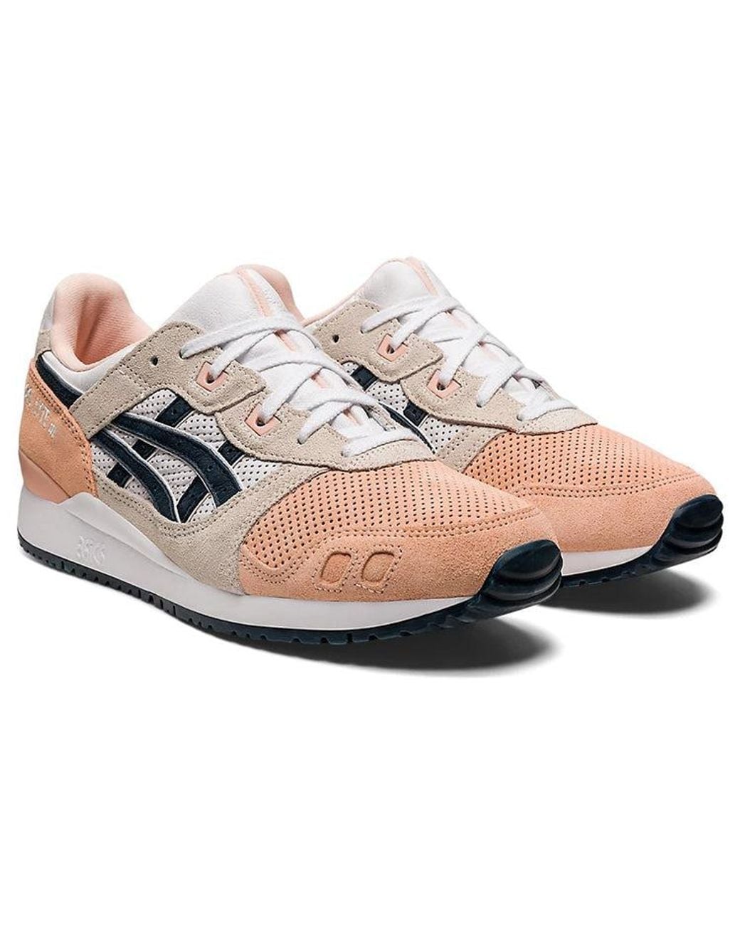 Asics White Gel Lyte 3 Og 'Colored Toe Pack for men