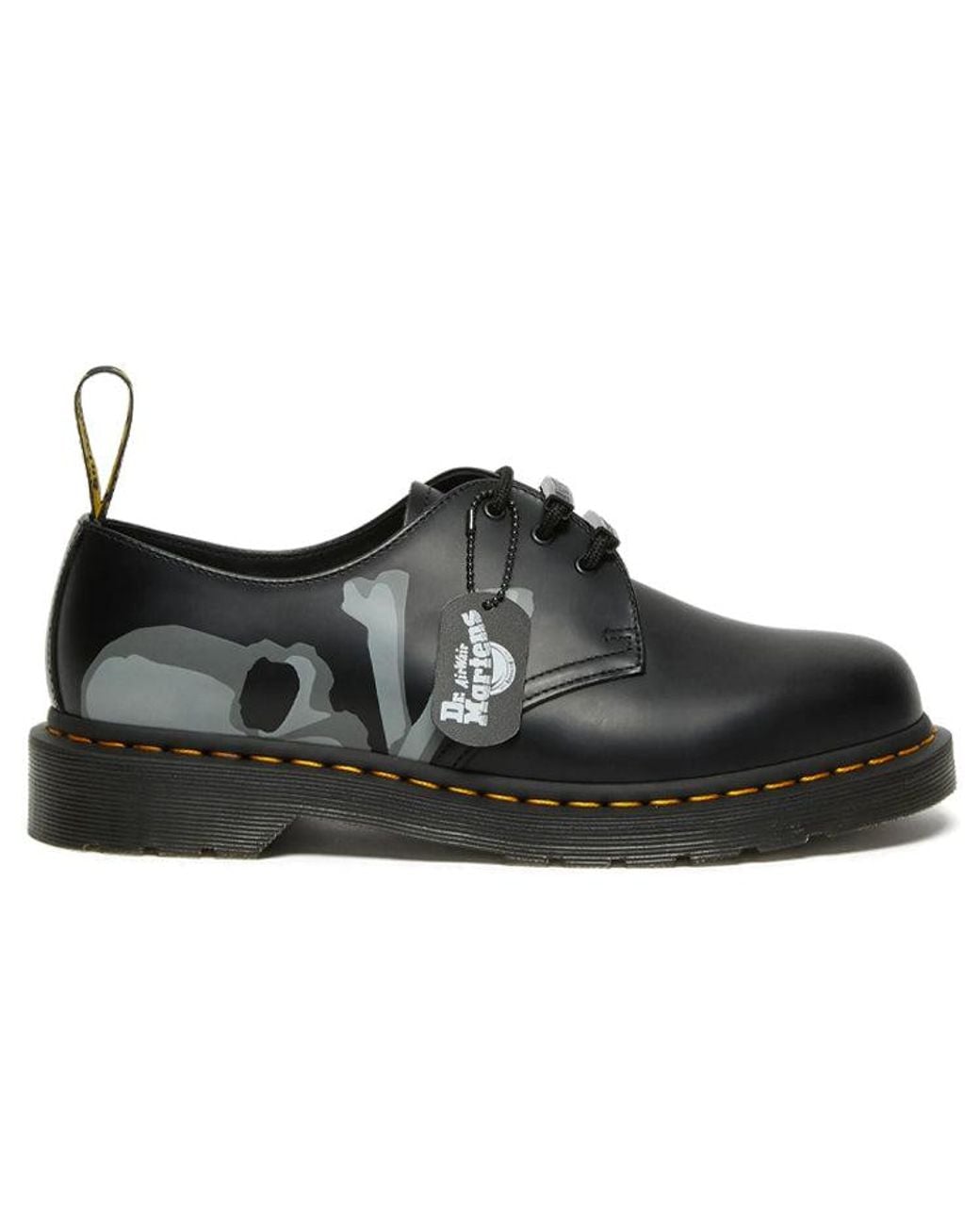 Dr. Martens Black Bape X Mastermind Japan X 1461 'Skull' for men
