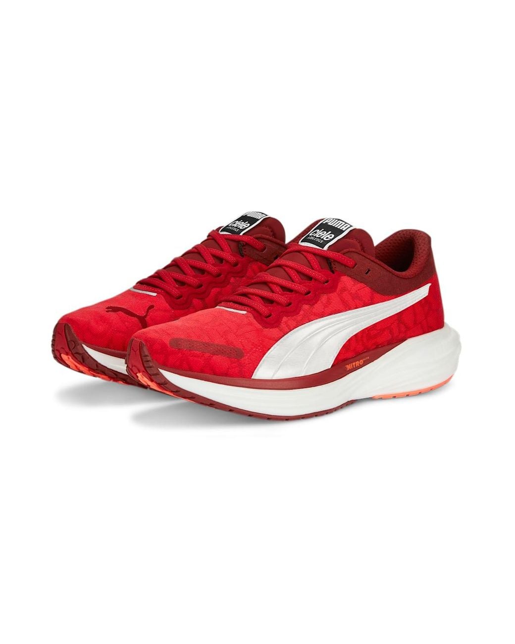 PUMA Red Deviate Nitro 2 X Ciele Athletics 'Vibrant' for men