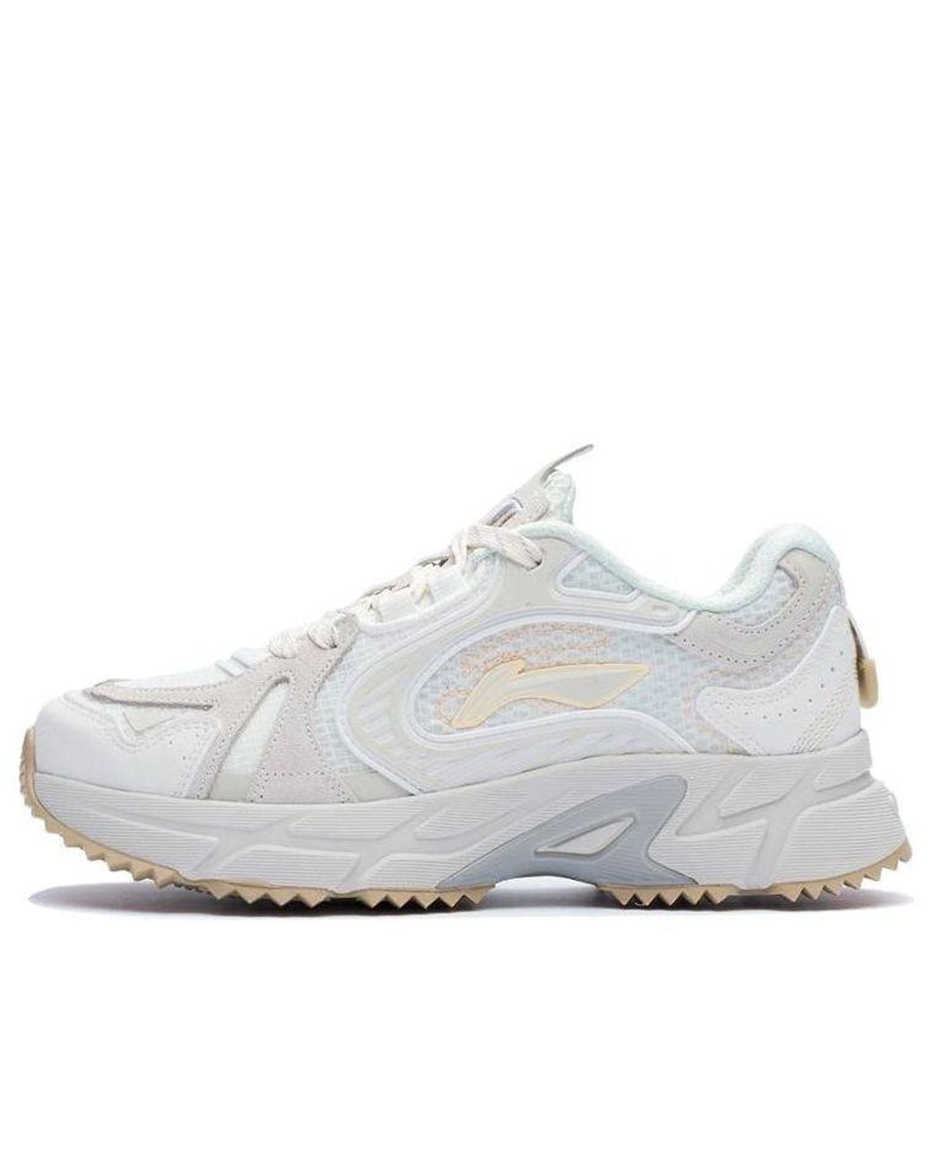 Li-ning White (Wmns) Shiguang Khaki'