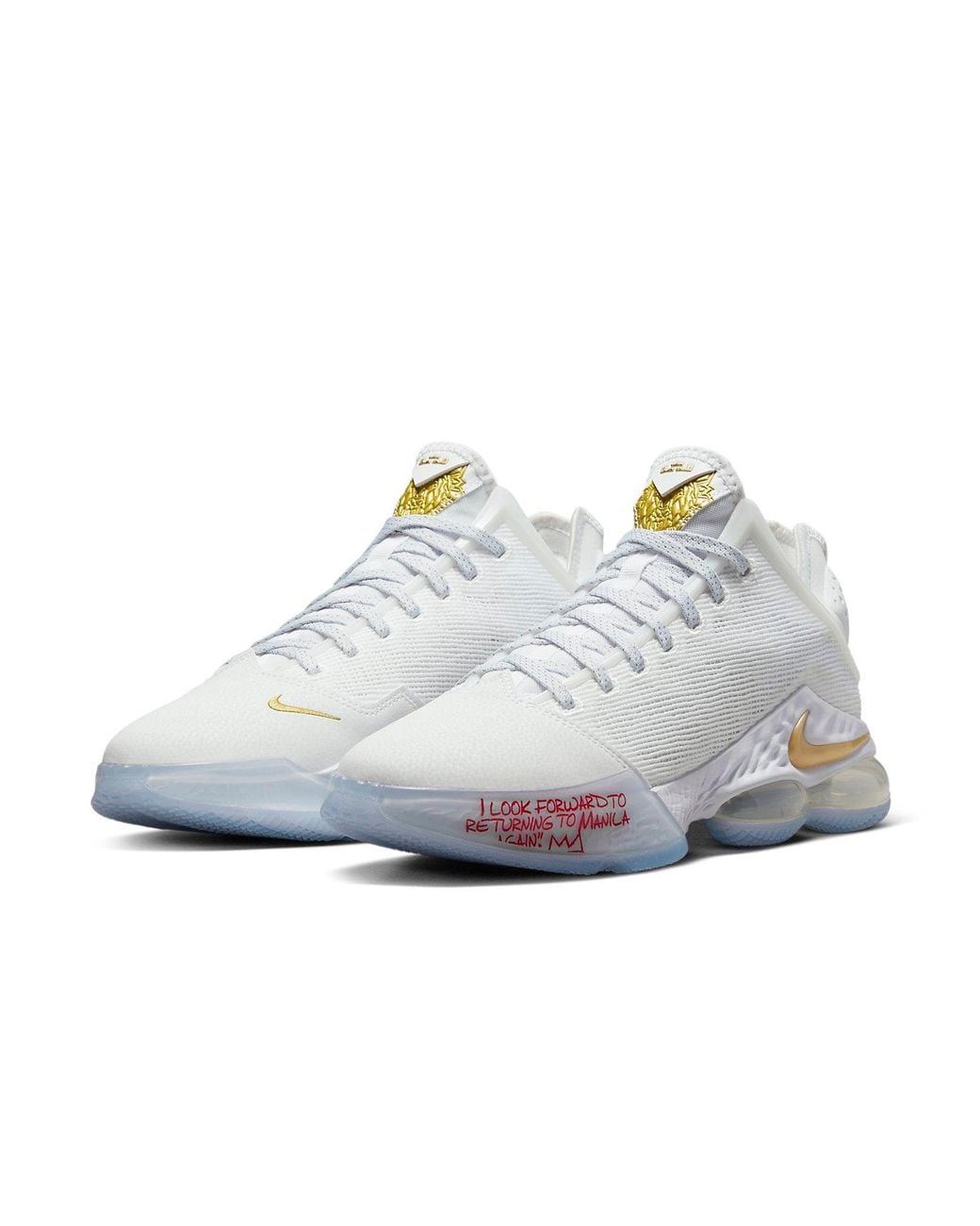 Nike White X Titan Lebron 19 Low 'Beyond The Seas' for men