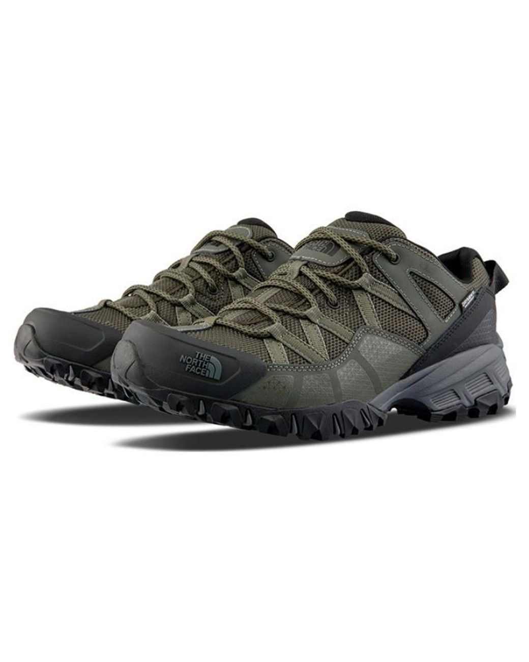 The North Face Brown Ultra 111 Waterproof Trail Hiking Shoes for men