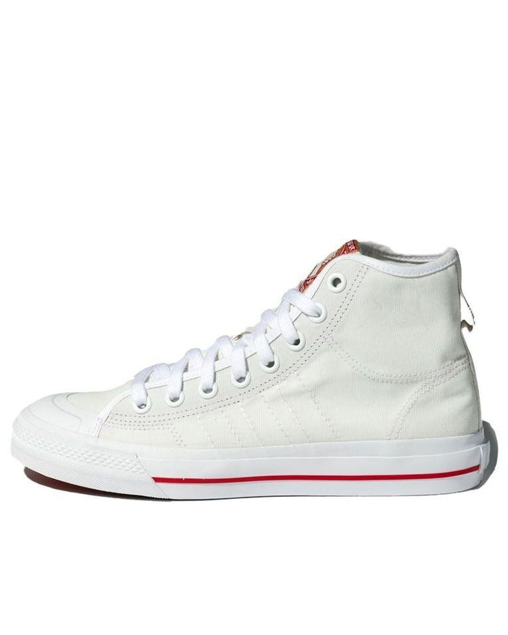 Adidas White Nizza Hi Rf for men