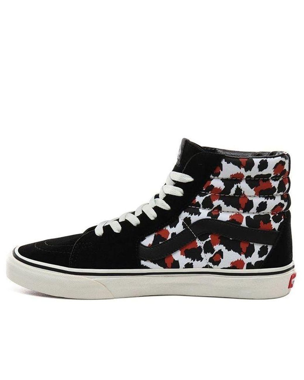 Vans Black Leopard Sk8-Hi for men