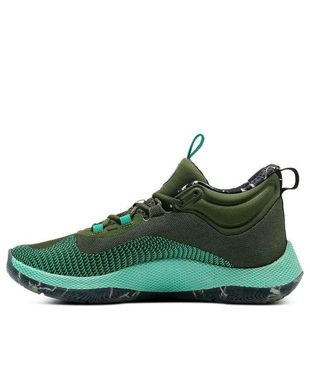 Under Armour Green Curry Hovr Splash 'Stone Jade' for men