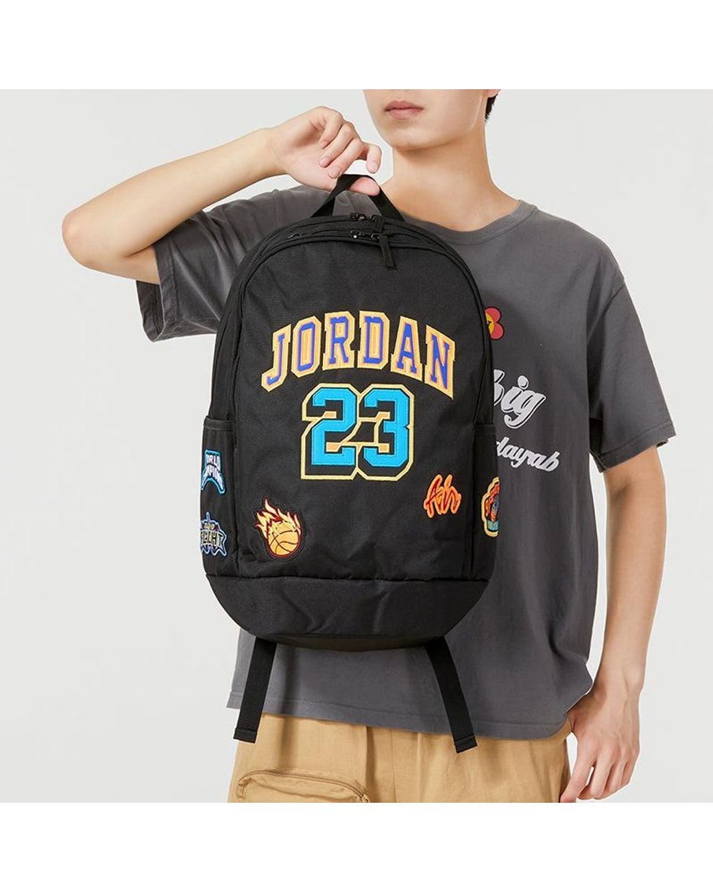 Nike Black Patch Backpack