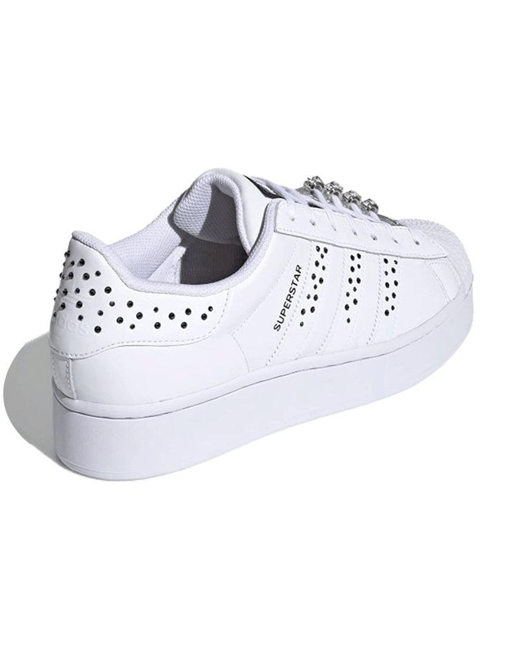 Adidas White (Wmns) Swarovski X Superstar Bold 'Cloud'