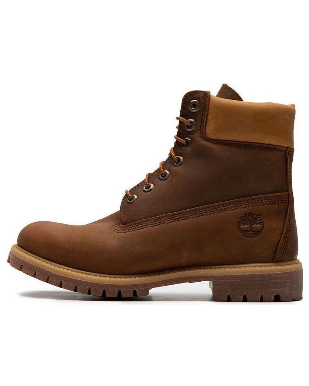 Timberland Brown Premium 6 Inch Waterproof Boot 'Medium' for men