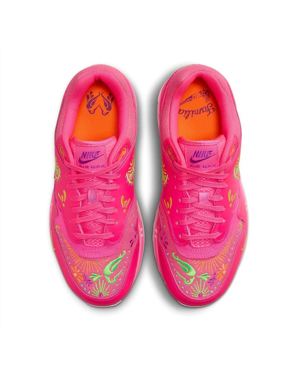 Nike Pink Air Max 1 Premium 'Da De Muertos' for men