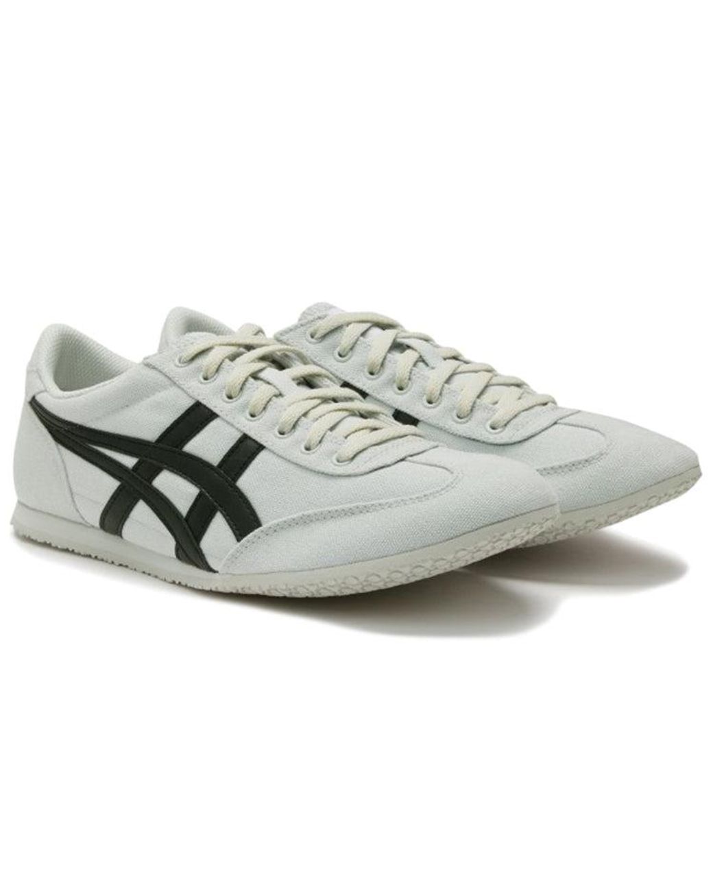 Onitsuka Tiger Machu Racer Running Shoes Gray in Green | Lyst