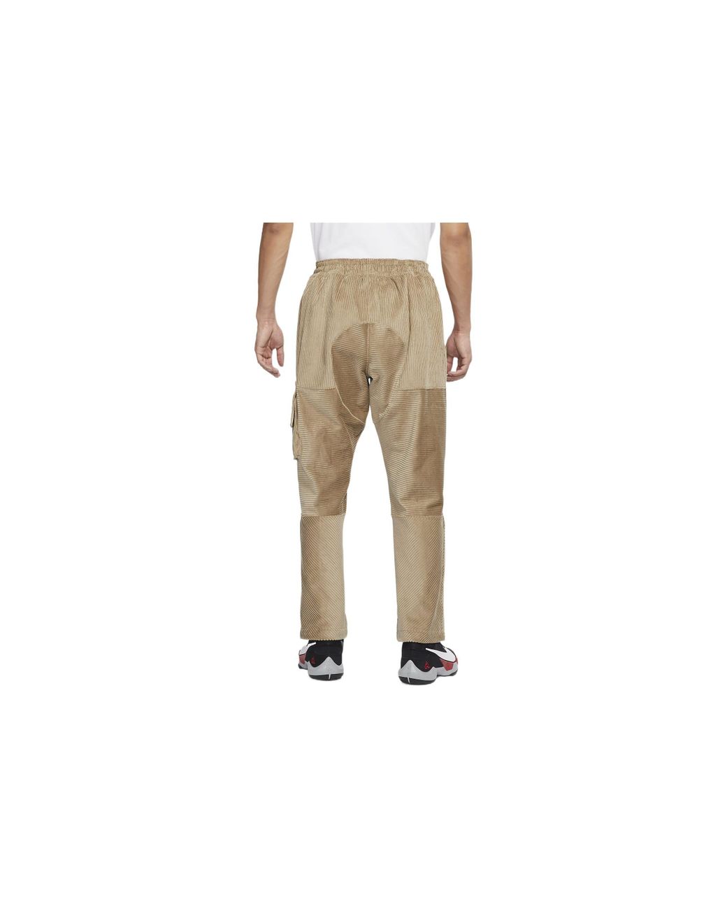 Nike Corduroy Cargo Casua Straight Ong Pants/trousers Khaki in Natural for  Men | Lyst
