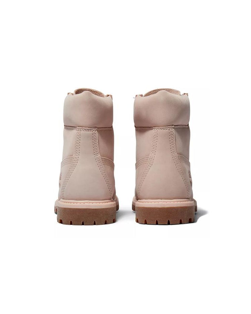 Timberland Brown (Wmns) Premium 6 Inch Waterproof Boots 'Light Nubuck'