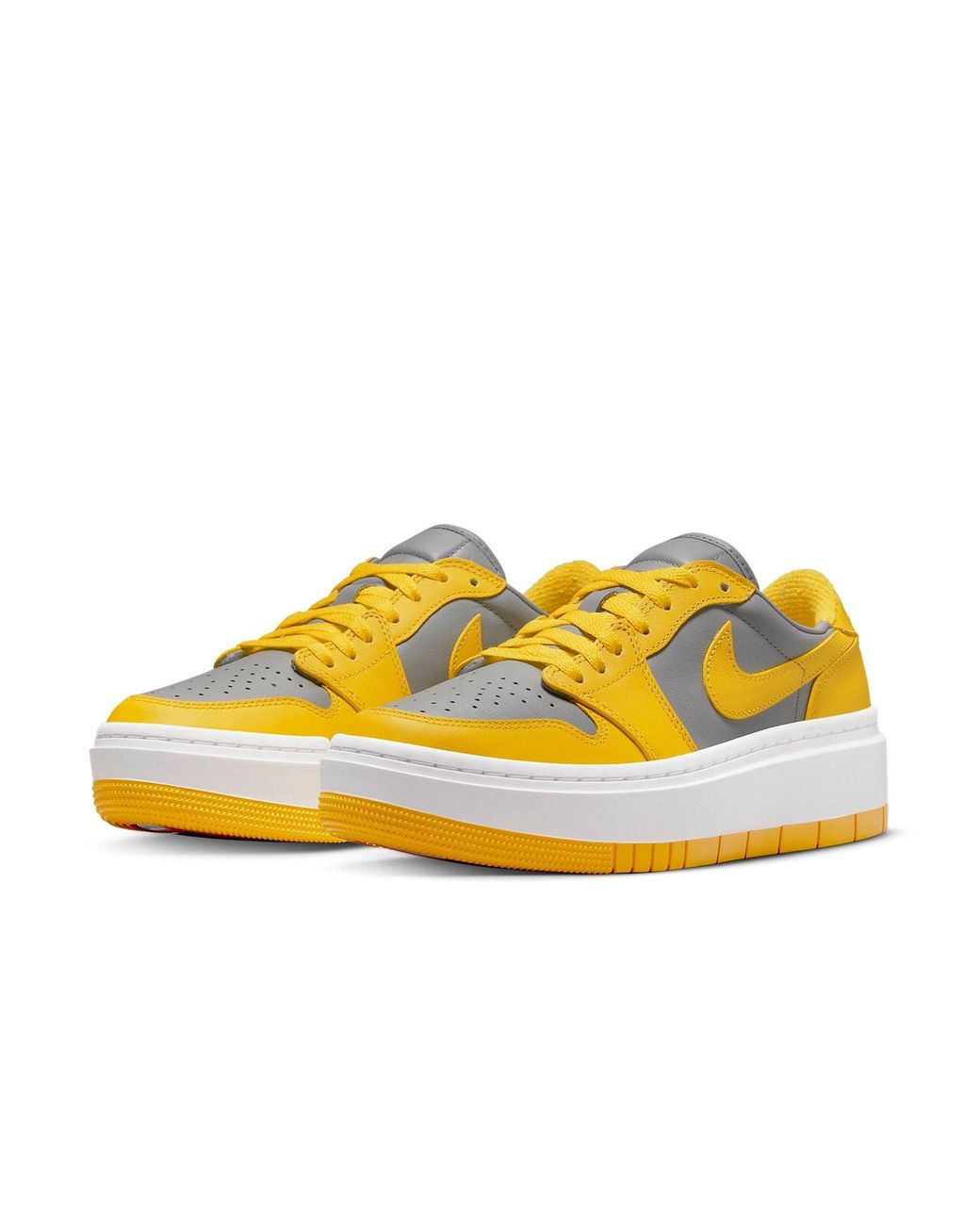 Nike Yellow (Wmns) 1 Elevate Low 'Cement Varsity Maize'