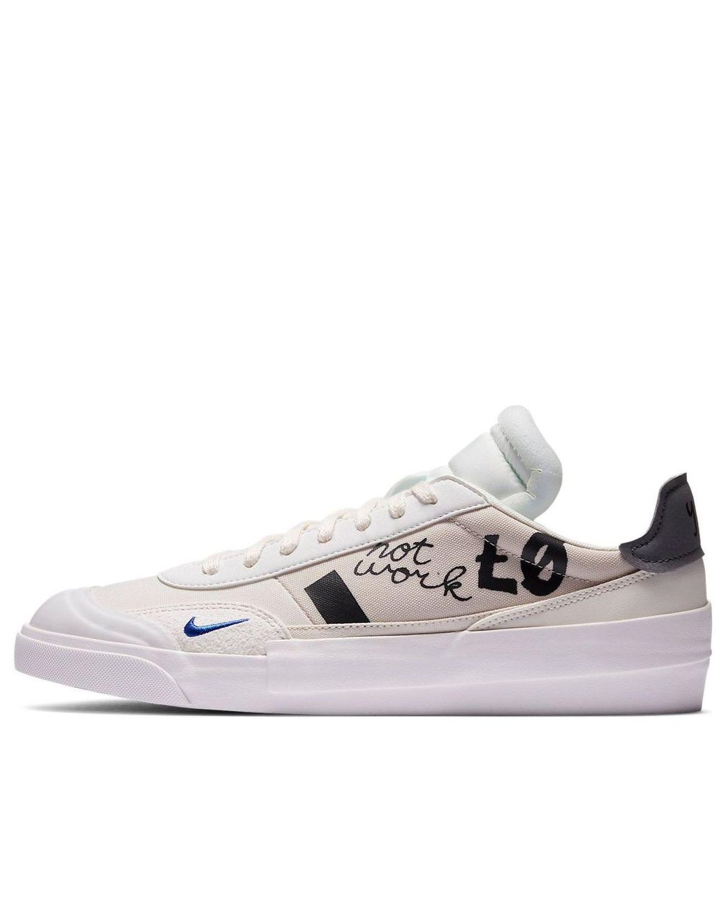 Nike White Drop Type Qs 'Scribbles' for men