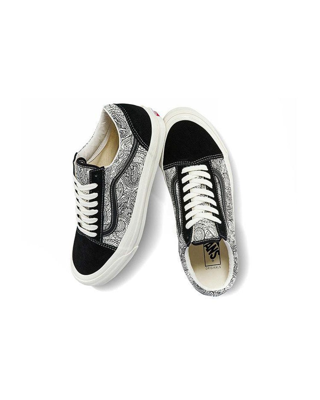 Vans Black Og Old Skool Lx 'Dragon Paisley' for men