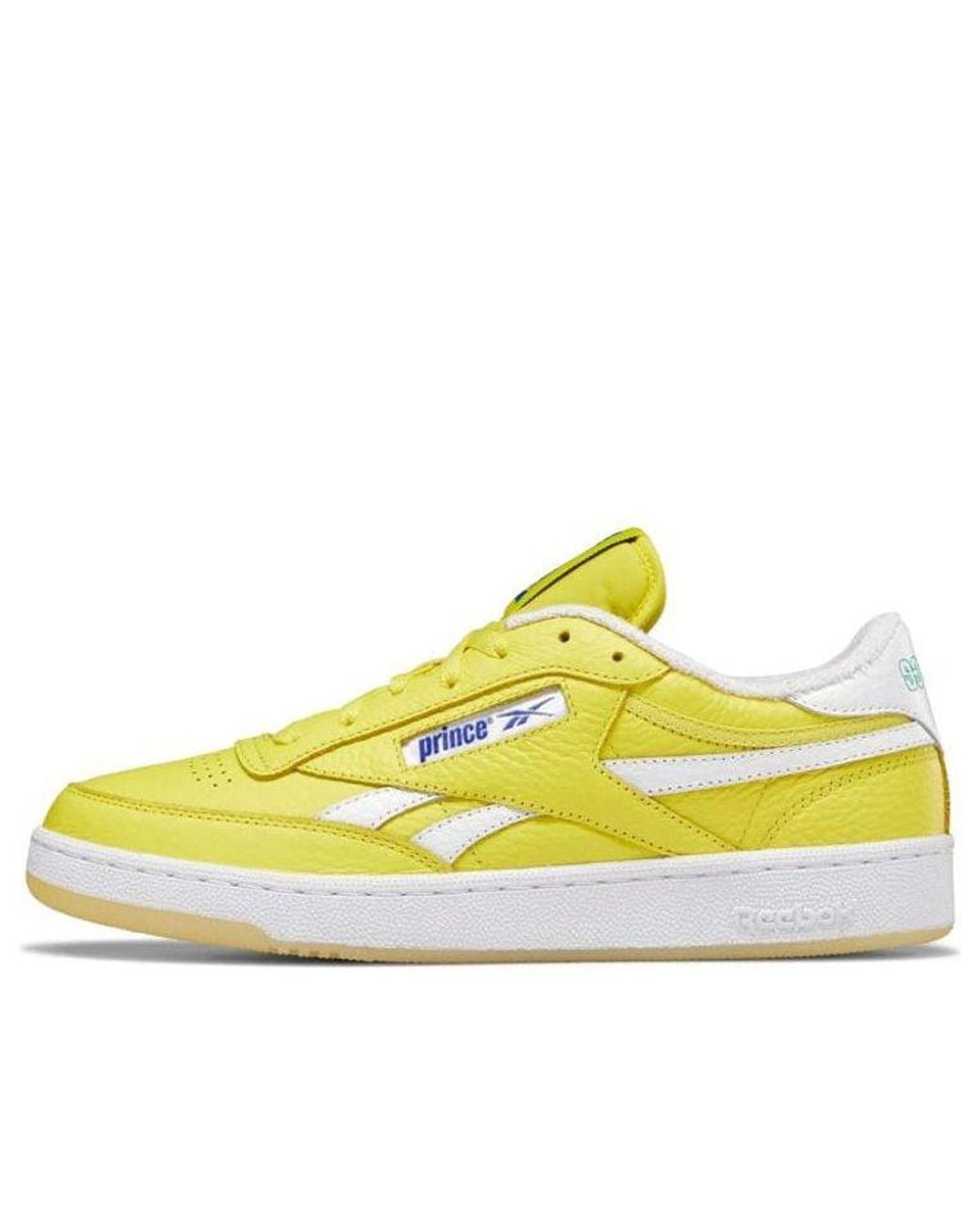 Reebok Yellow Prince X Club C Revenge 'Stinger' for men