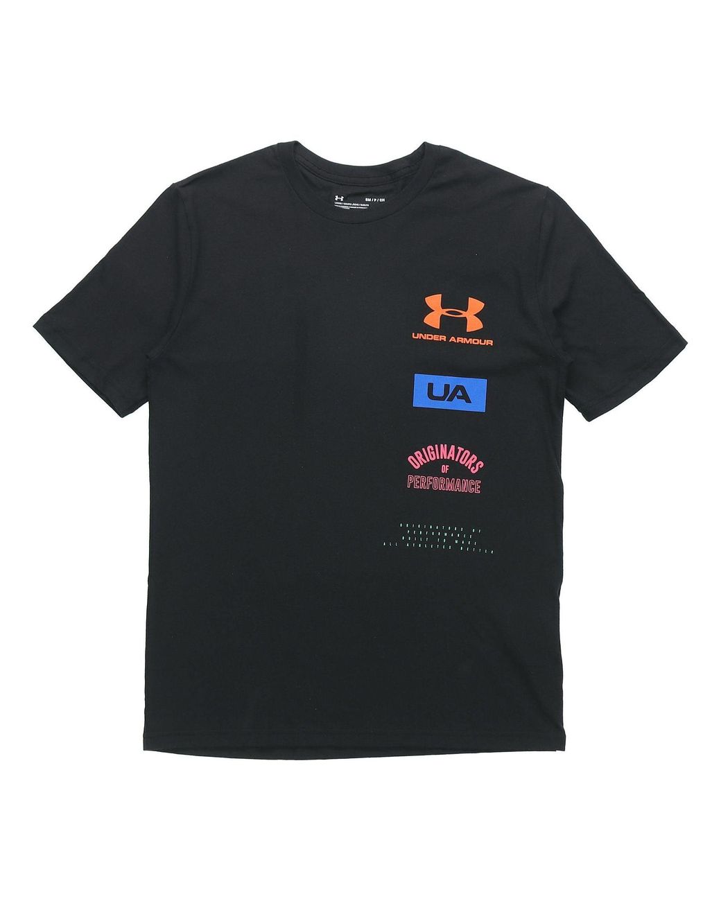 Under Armour Black Originators Of Performance Back Tee for men