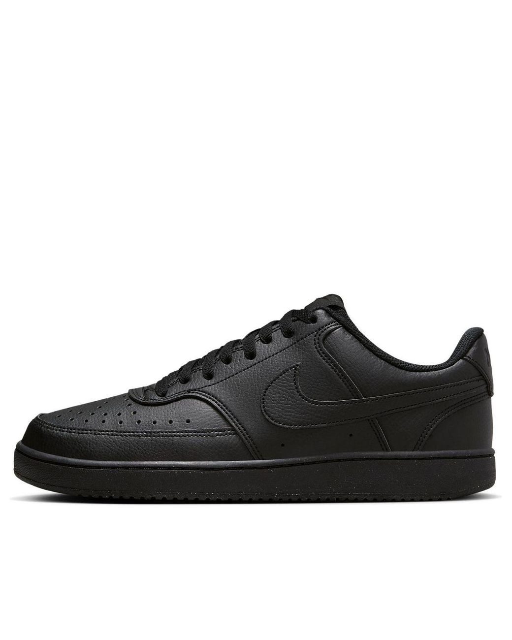 Nike Black Court Vision Low for men