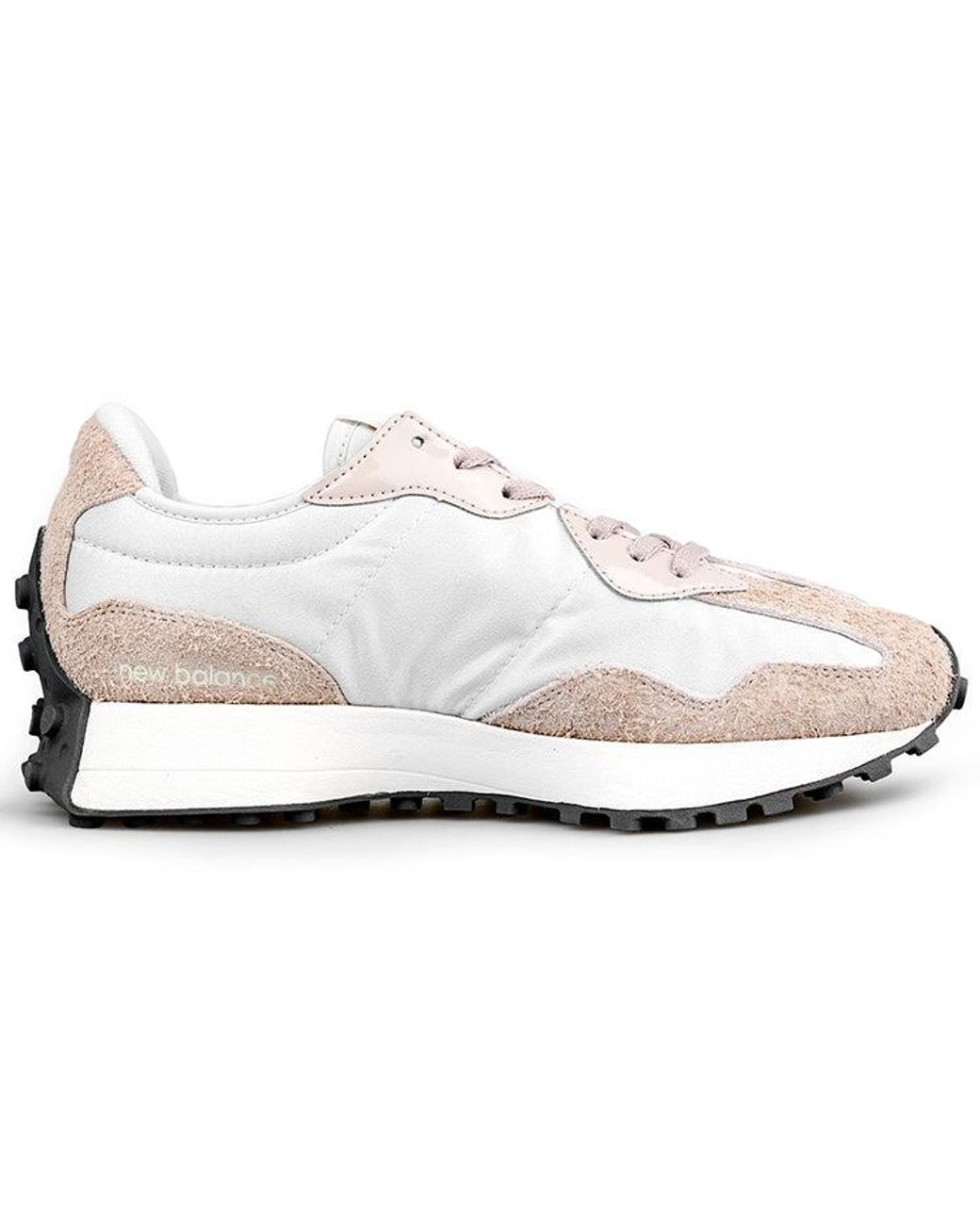 New Balance White 327