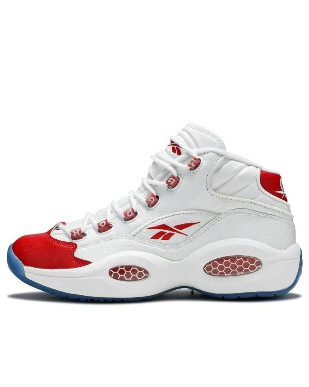 Reebok White Question Mid Pearlized' for men
